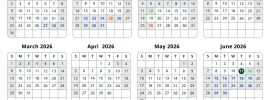 Malherbe International School Calendar 2025